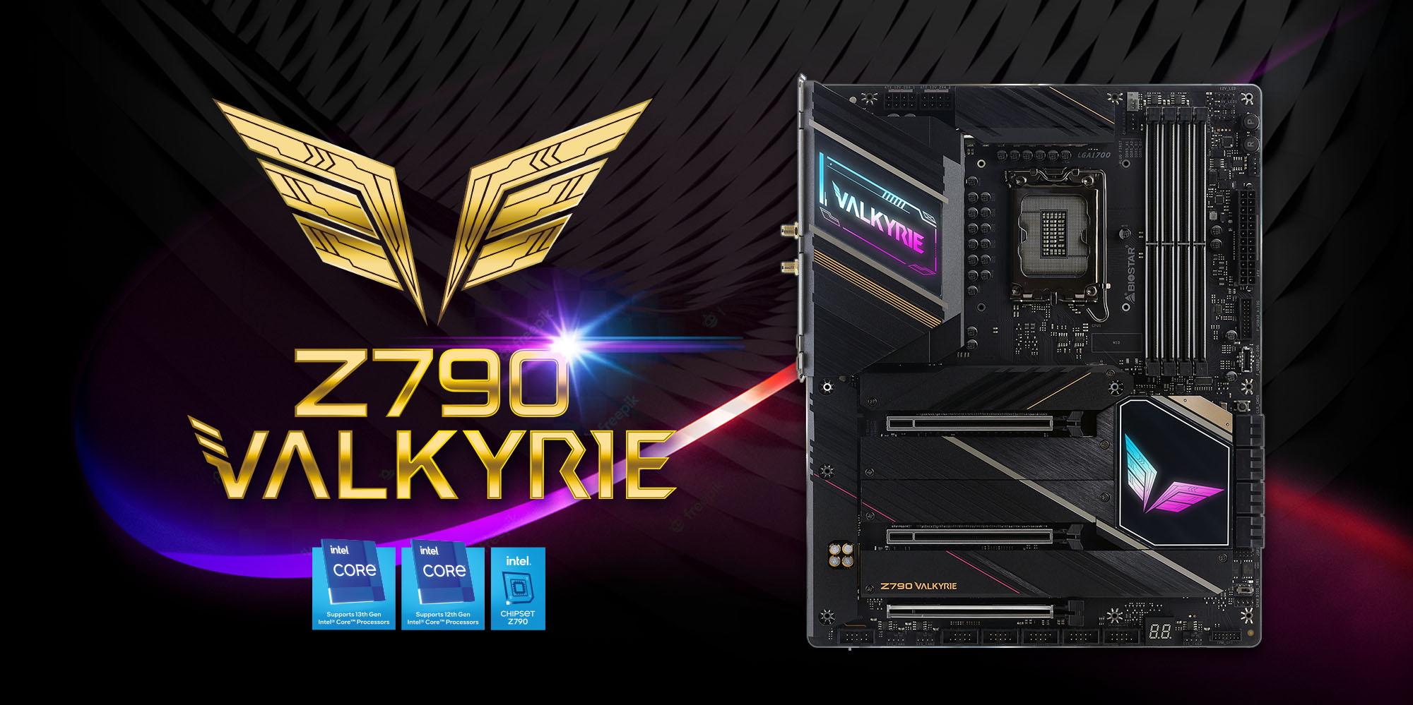 自作PC  i5-13600K DDR5 64GB Z790 VALKYRIE